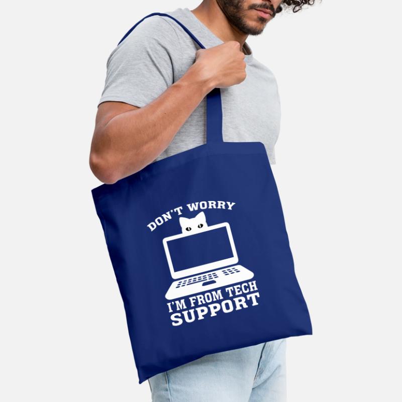 Technischer Support Computer Technik IT Software Stoffbeutel