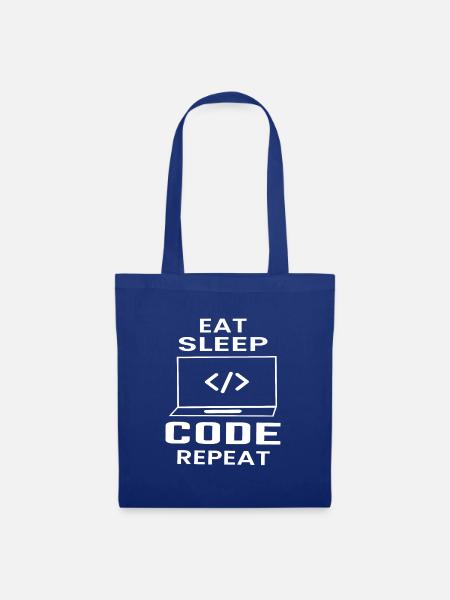 Softwareentwickler Programmierer Geschenk - Stoffbeutel - Royalblau