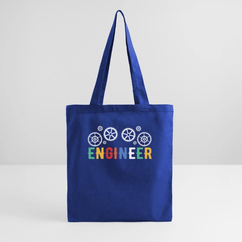Engineer Brain Mechanical Engineering Electrical Engineering Math Tote Bag