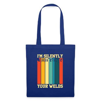 Welder Profession Heat Steel Gas TIG MAG Welding - Tote Bag - royal blue - Front