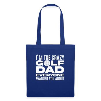 Golf Father Golfer Best Father Golf Course Papa - Tote Bag - royal blue - Front