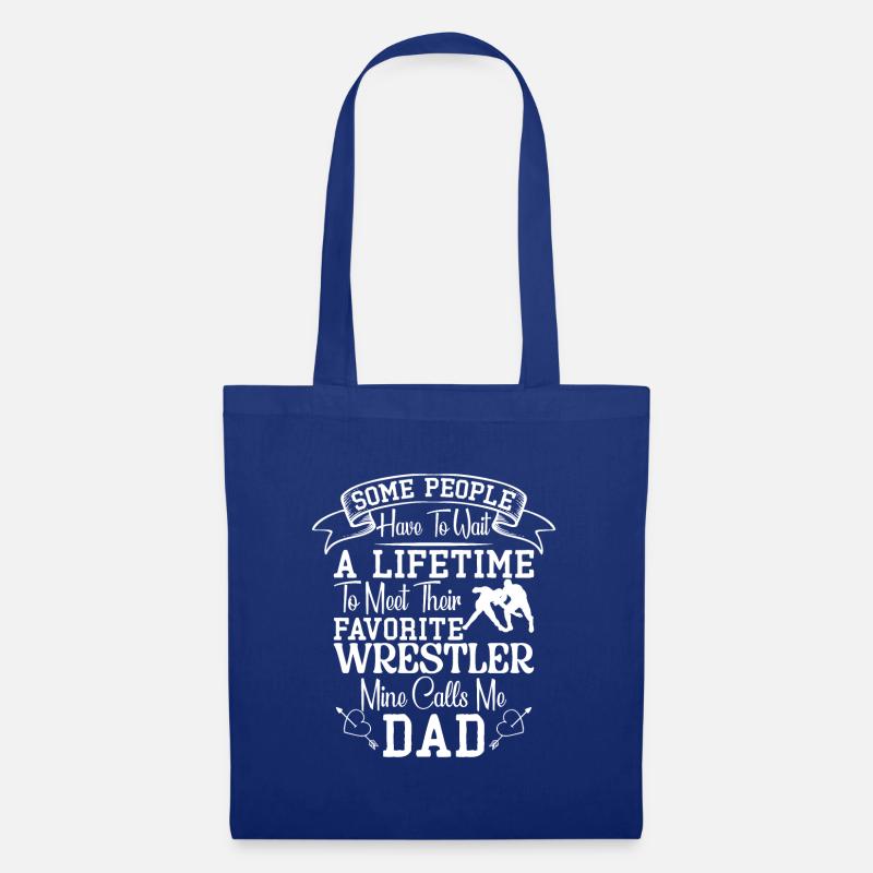Wrestling Ringen Wrestler Ringer Geschenk Sohn - Stoffbeutel - Royalblau