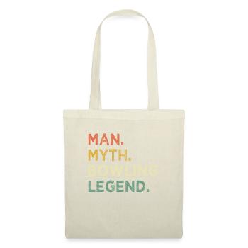 Bowling Cone Spareball Pins Ball Strike - Tote Bag - nature - Front