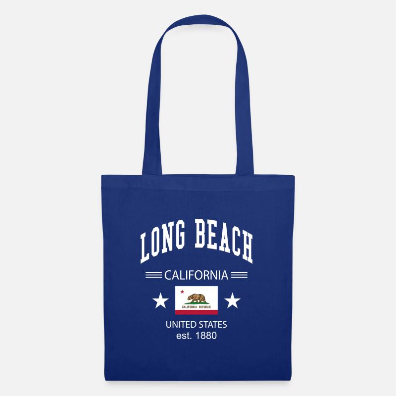 Long Beach - Stoffbeutel - Royalblau