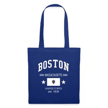 Boston - Stoffbeutel - Royalblau - Vorne