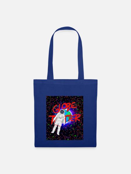Astronaut - Globetrotter - Stoffbeutel - Royalblau