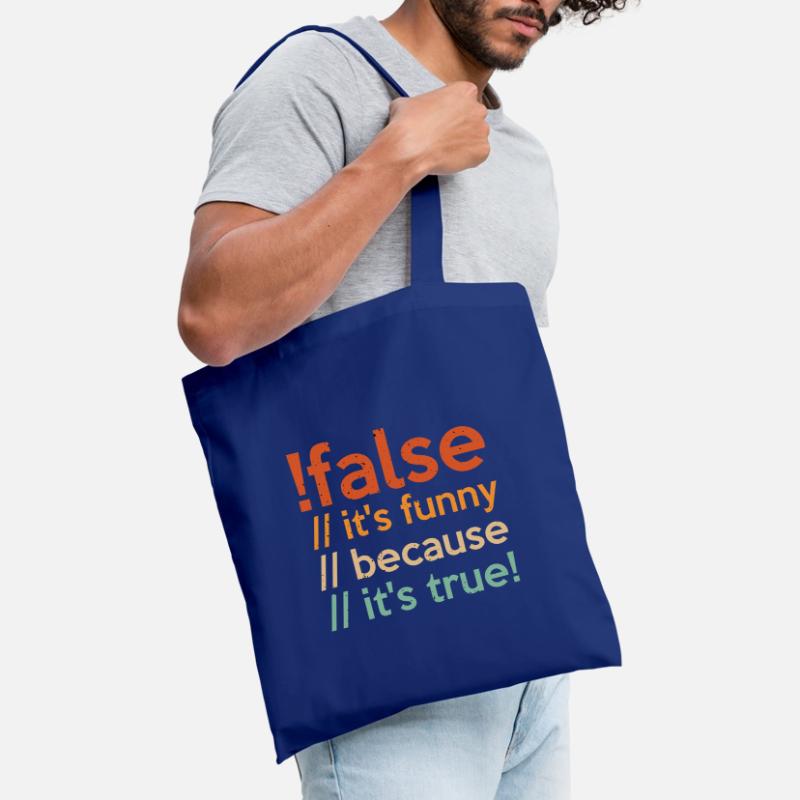 Programmer false true Computer Scientist Student Code Tote Bag