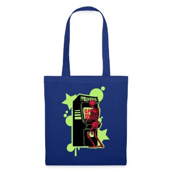 Salut-score - Sac en tissu - bleu royal - Devant