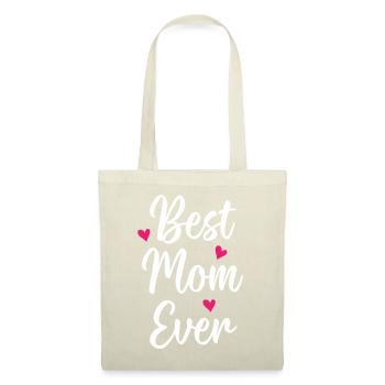 Beste Mutter aller Zeiten - Stoffbeutel - Natur - Vorne
