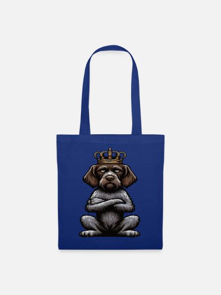 Deutsch Drahthaar Deutsch-Drahthaar Besitzer - Stoffbeutel - Royalblau