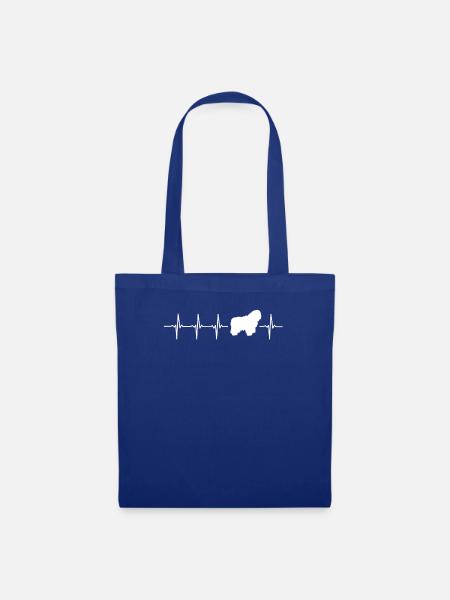 Lustige Bergamasco-Geschenk-Idee - Stoffbeutel - Royalblau