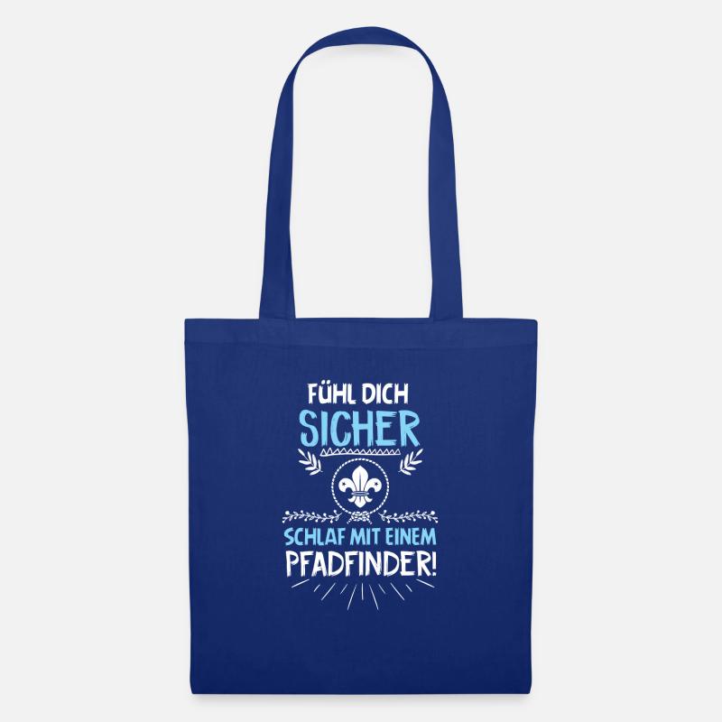 schlaf_pfadi_m - Stoffbeutel - Royalblau