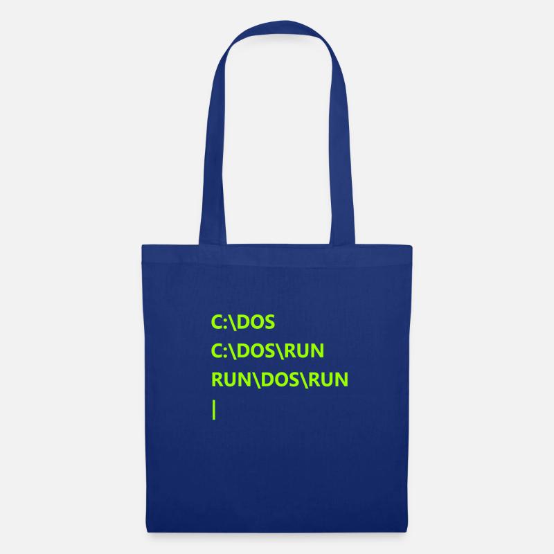 C: \ Dos C: \ Dos \ Run \ Run \ Dos \ Run - Stoffbeutel - Royalblau
