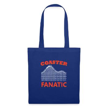 Rollercoaster Fanatic Parc d'attractions Roller Coaster - Sac en tissu - bleu royal - Devant