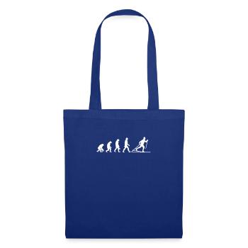 Ski de fond Ski de fond - Sac en tissu - bleu royal - Devant