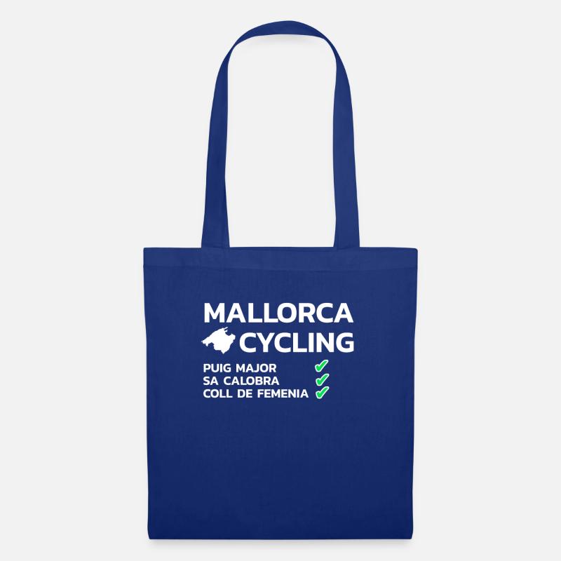 Mallorca Cycling - Stoffbeutel - Royalblau