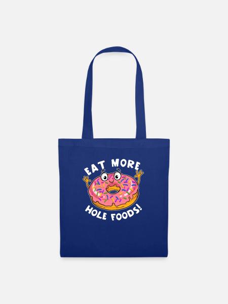 Donut - Stoffbeutel - Royalblau