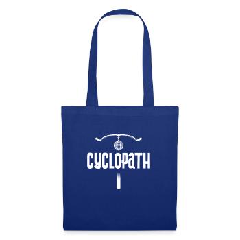 Cyclopath funny cyclist saying gift idea - Tote Bag - royal blue - Front