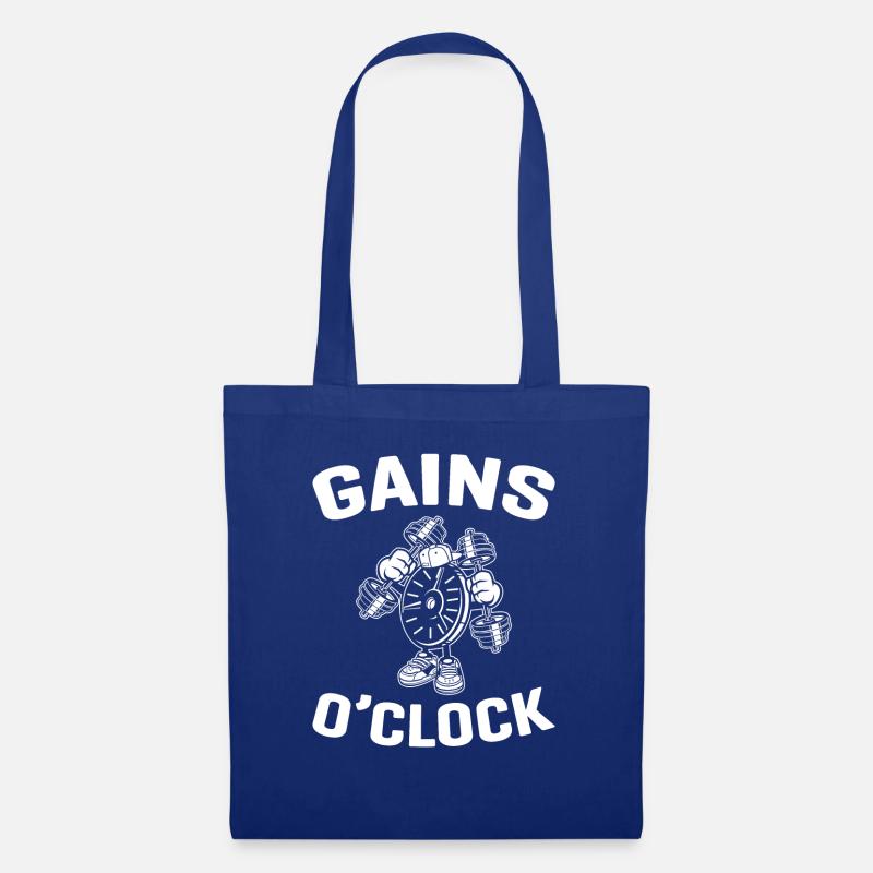 Gains o'clock - Stoffbeutel - Royalblau