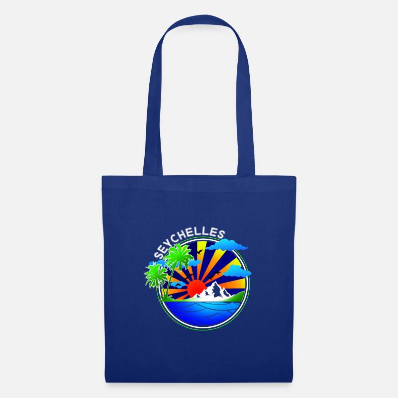 Seychelles - Stoffbeutel - Royalblau