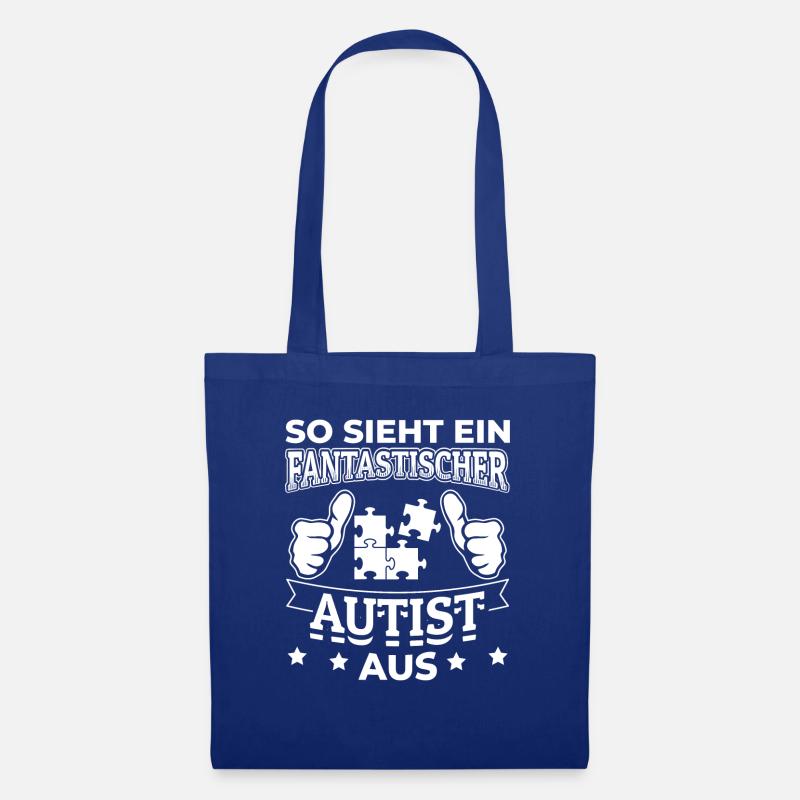 fantastischer autist - Stoffbeutel - Royalblau