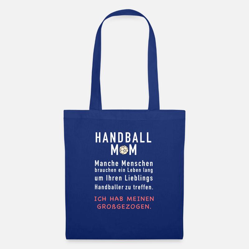 Handball Mama - Stoffbeutel - Royalblau