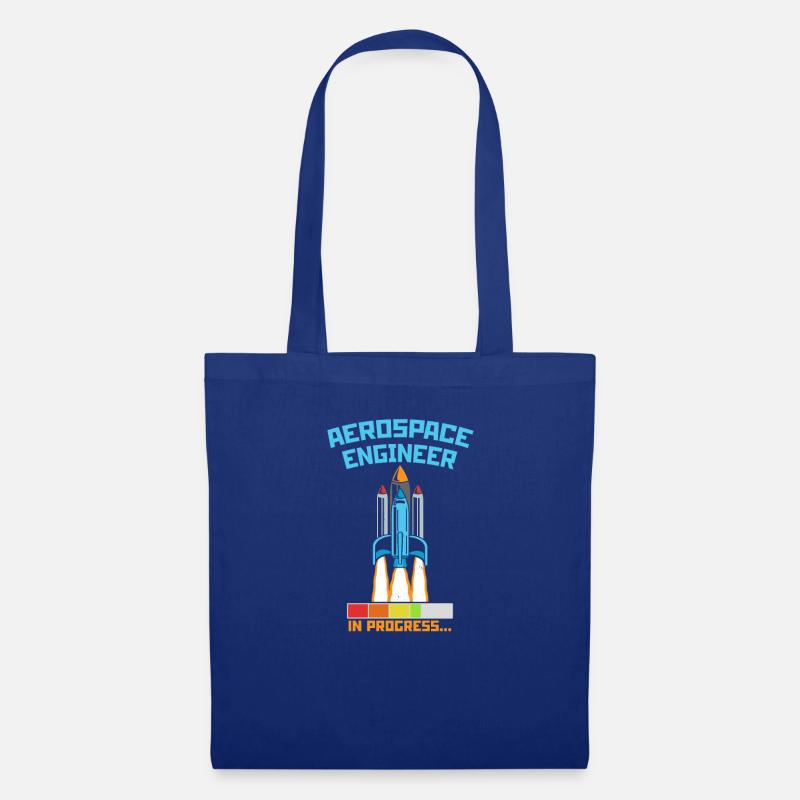 Aerospace Enginner in Progress Ingenieur Rakete - Stoffbeutel - Royalblau