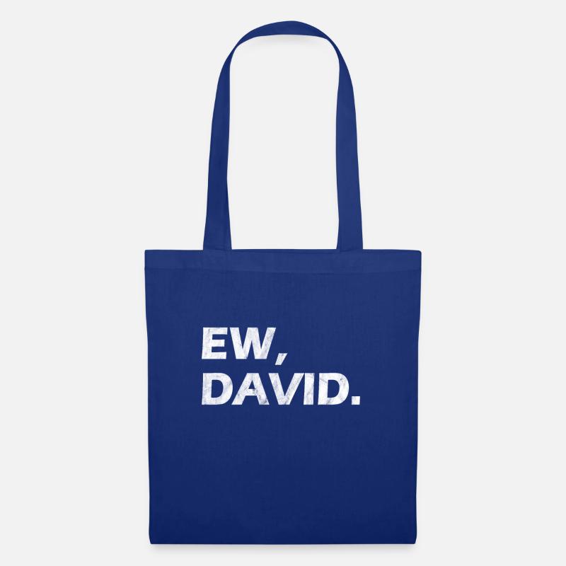 Ew David - Stoffbeutel - Royalblau