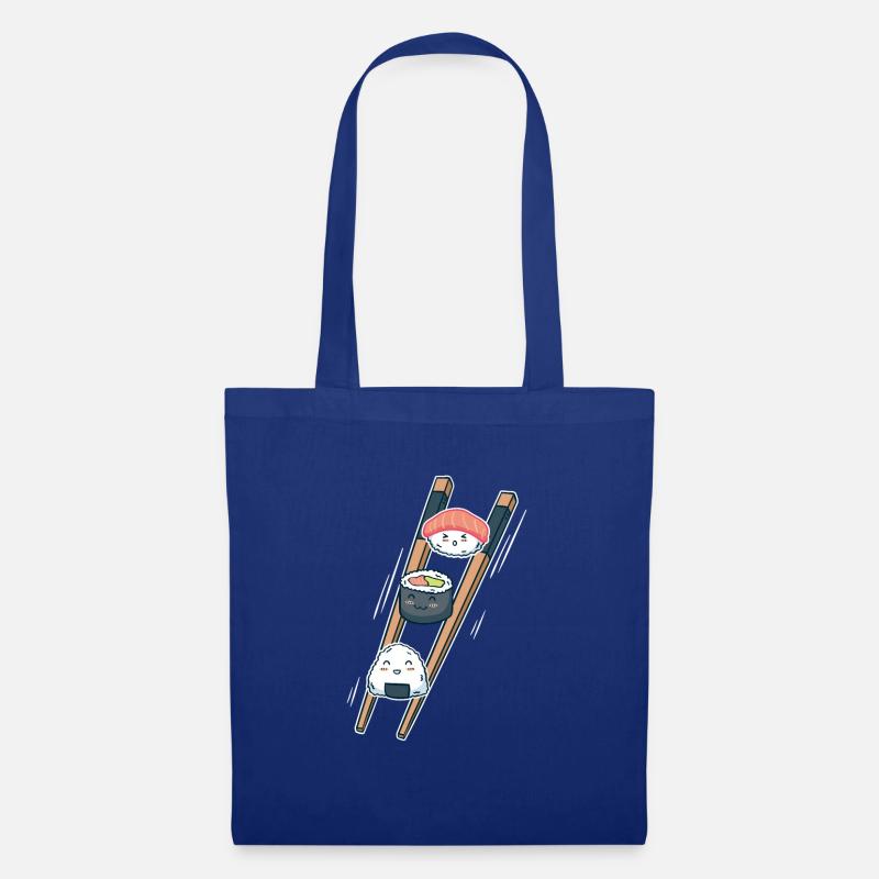 Sushi - Stoffbeutel - Royalblau