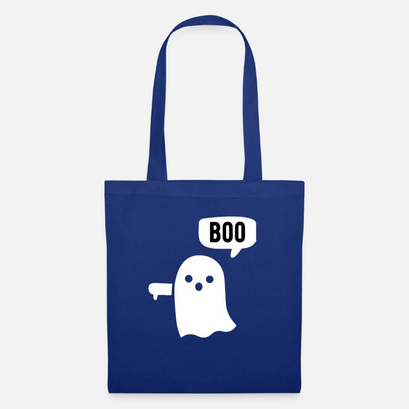 Boo Ghost Daumen runter - Stoffbeutel - Royalblau