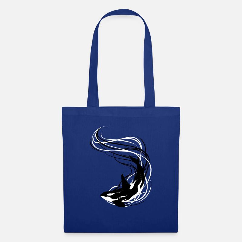 Killerwal-Blitz - Stoffbeutel - Royalblau