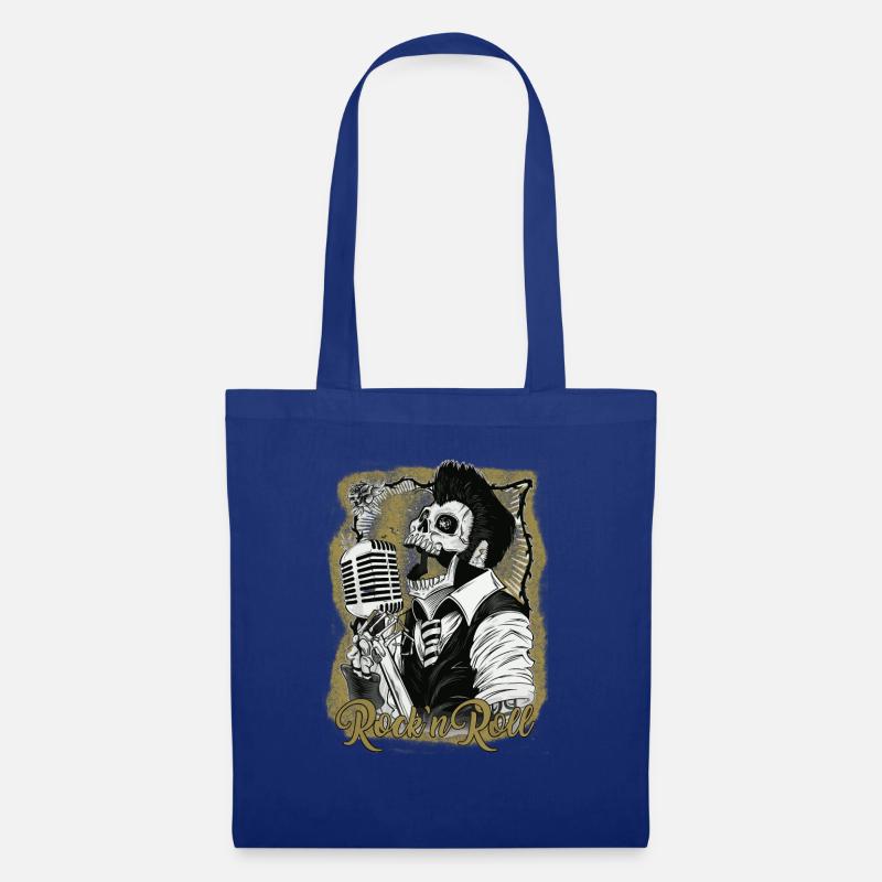 rocknroll - Stoffbeutel - Royalblau