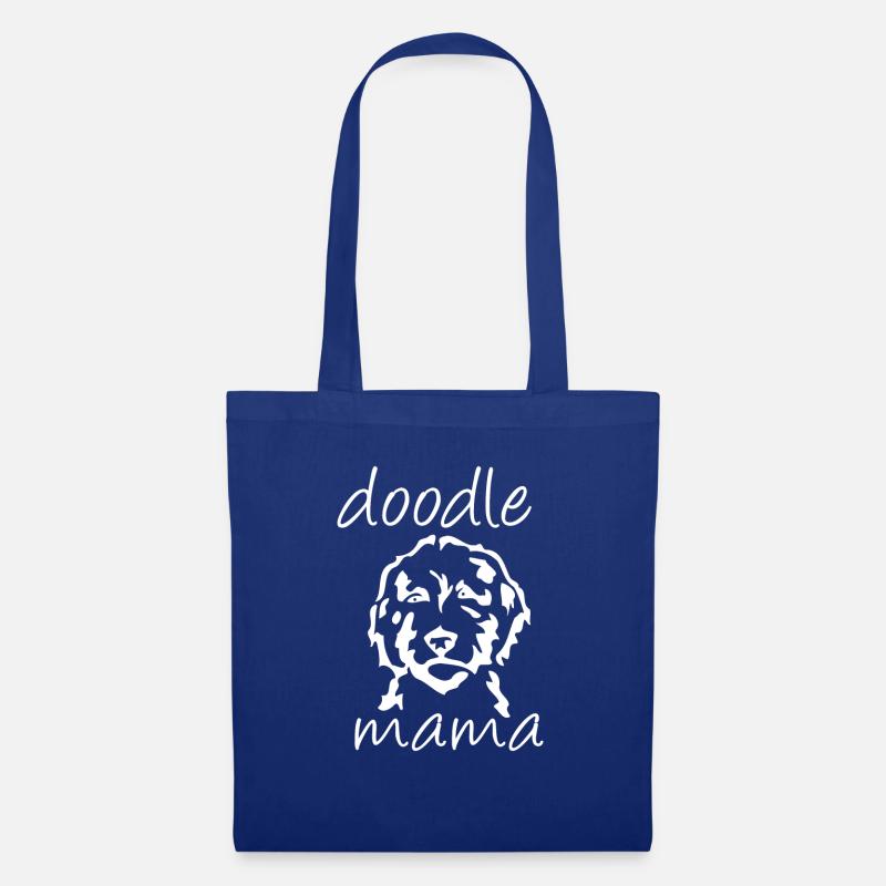 Golden Doodle Mama - Stoffbeutel - Royalblau