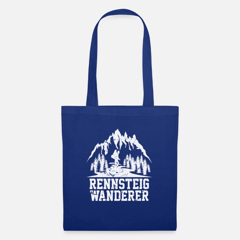 Rennsteig Wanderer - Stoffbeutel - Royalblau