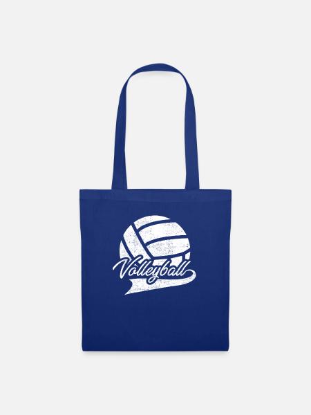 Volleyball - Stoffbeutel - Royalblau