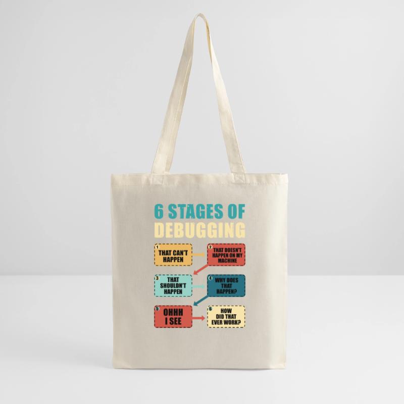 Programmieren Debugging Lustiges Programmierergeschenk Stoffbeutel