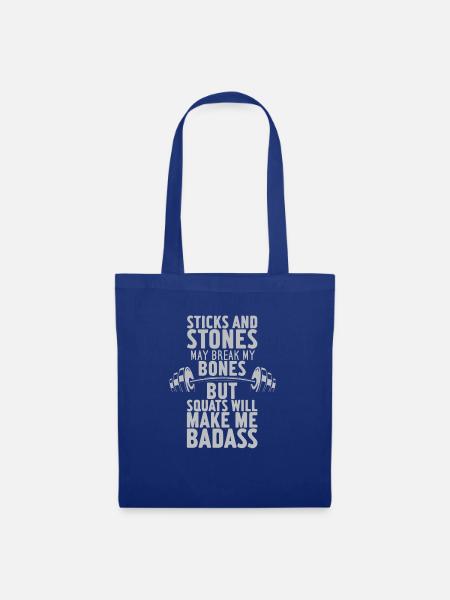 Badass - Stoffbeutel - Royalblau