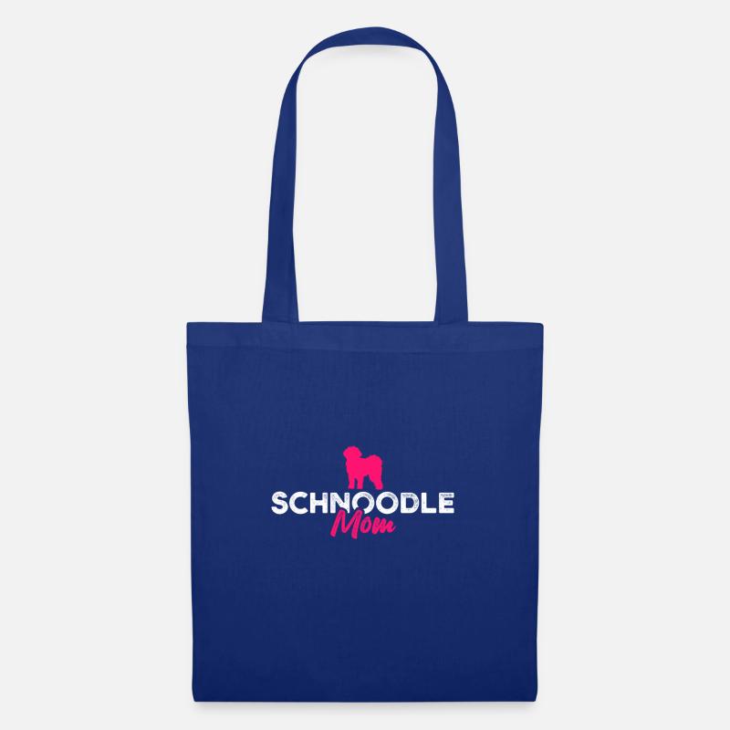 Schnoodle mom - Stoffbeutel - Royalblau