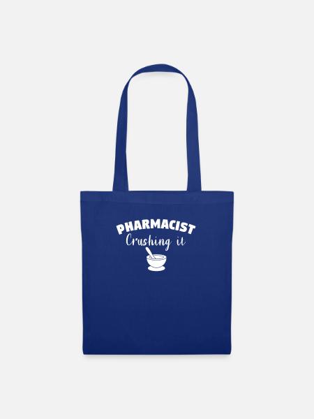 Pharmacist Crashing It Pharmacy Technician - Stoffbeutel - Royalblau