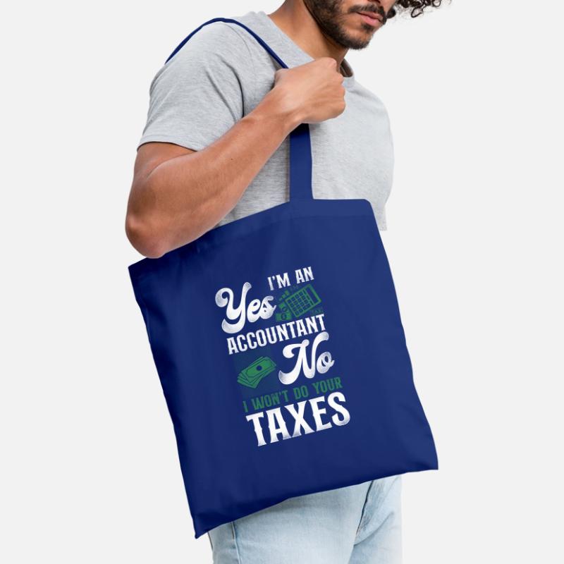Comptable Comptable Comptable Comptabilité Sac en tissu