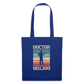 Retro Vintage Classic Doctor Medical - Tote Bag - royal blue - Front