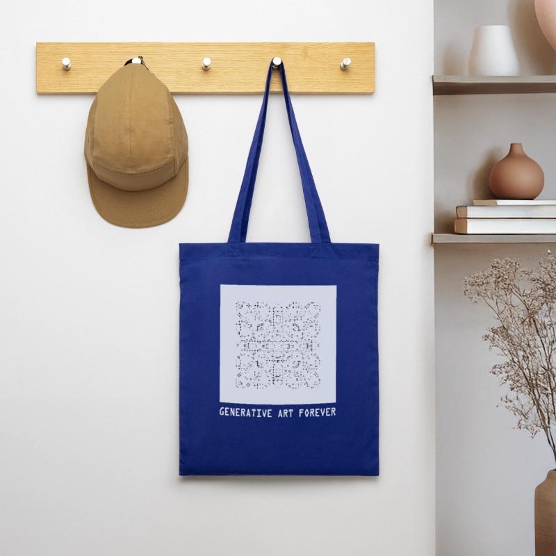 Programmes d’art génératif code d’image pour toujours Sac en tissu