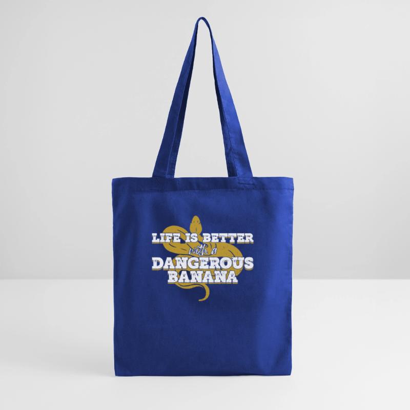 Banana Ball Python Königspython Tote Bag