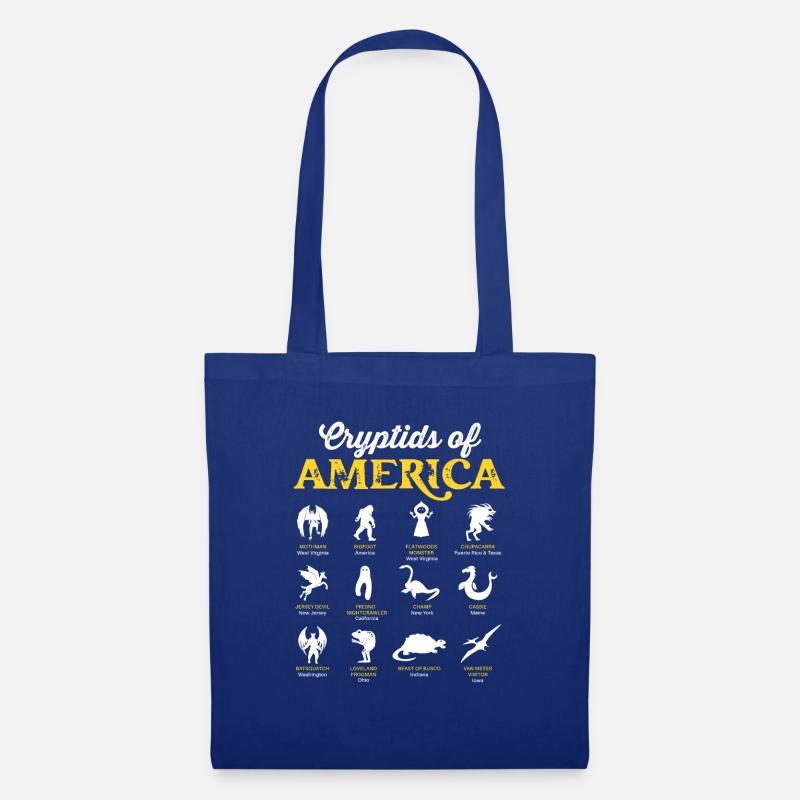 Kryptiden Amerikas Kryptozoologie Mythisch - Stoffbeutel - Royalblau