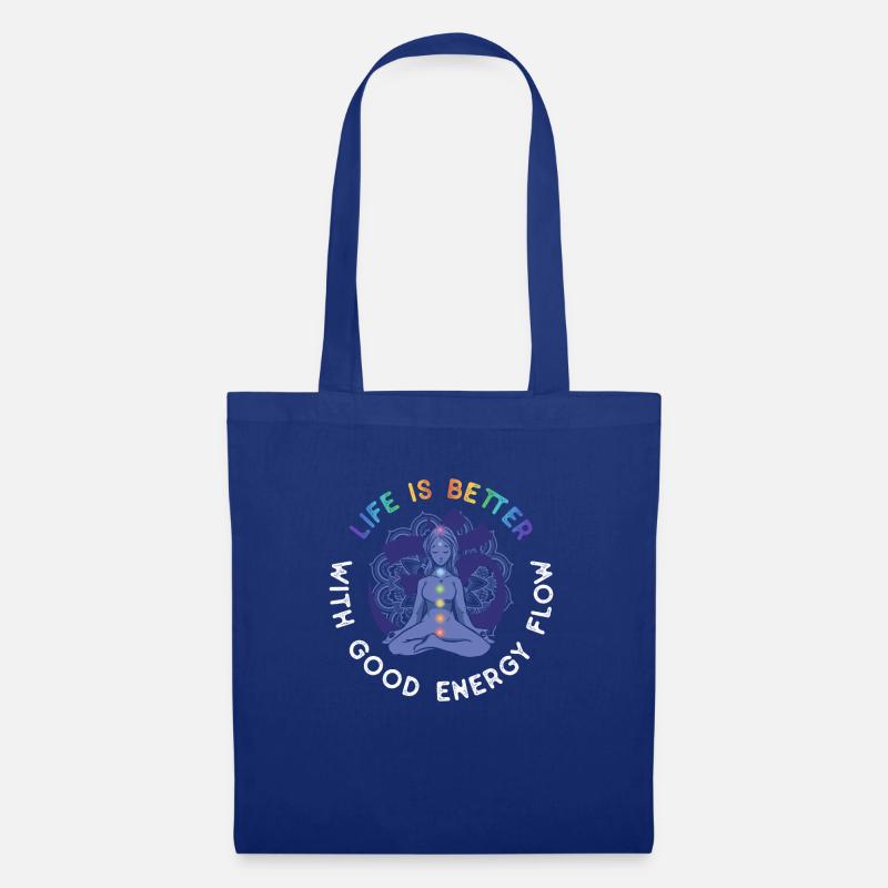 Reiki Practitioner Und Reiki - Stoffbeutel - Royalblau