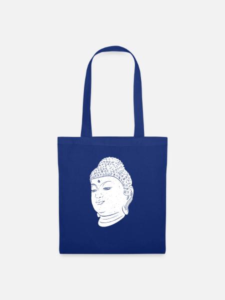 Buddha Buddhist - Stoffbeutel - Royalblau