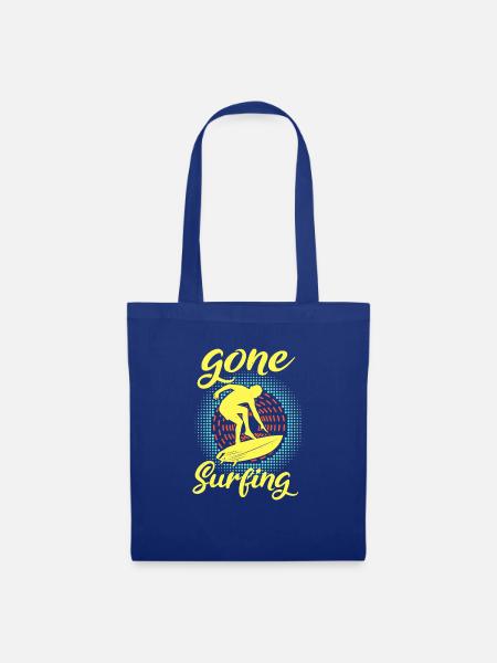 WEG SURFEN - Stoffbeutel - Royalblau