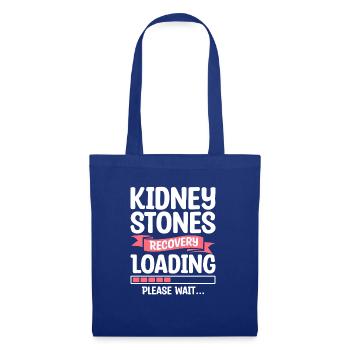 Kidney Stones Recovery Loading Please Wait Surgery - Tote Bag - royal blue - Front