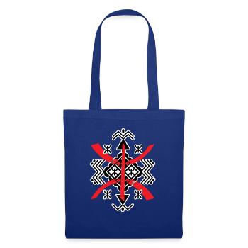 AMAZIGH sYMBOLE BERBERE Z IMAZIGHEN BIJOU KABYL - Sac en tissu - bleu royal - Devant