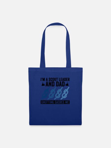 Pfadfinder-vater-design Für Einen - Stoffbeutel - Royalblau